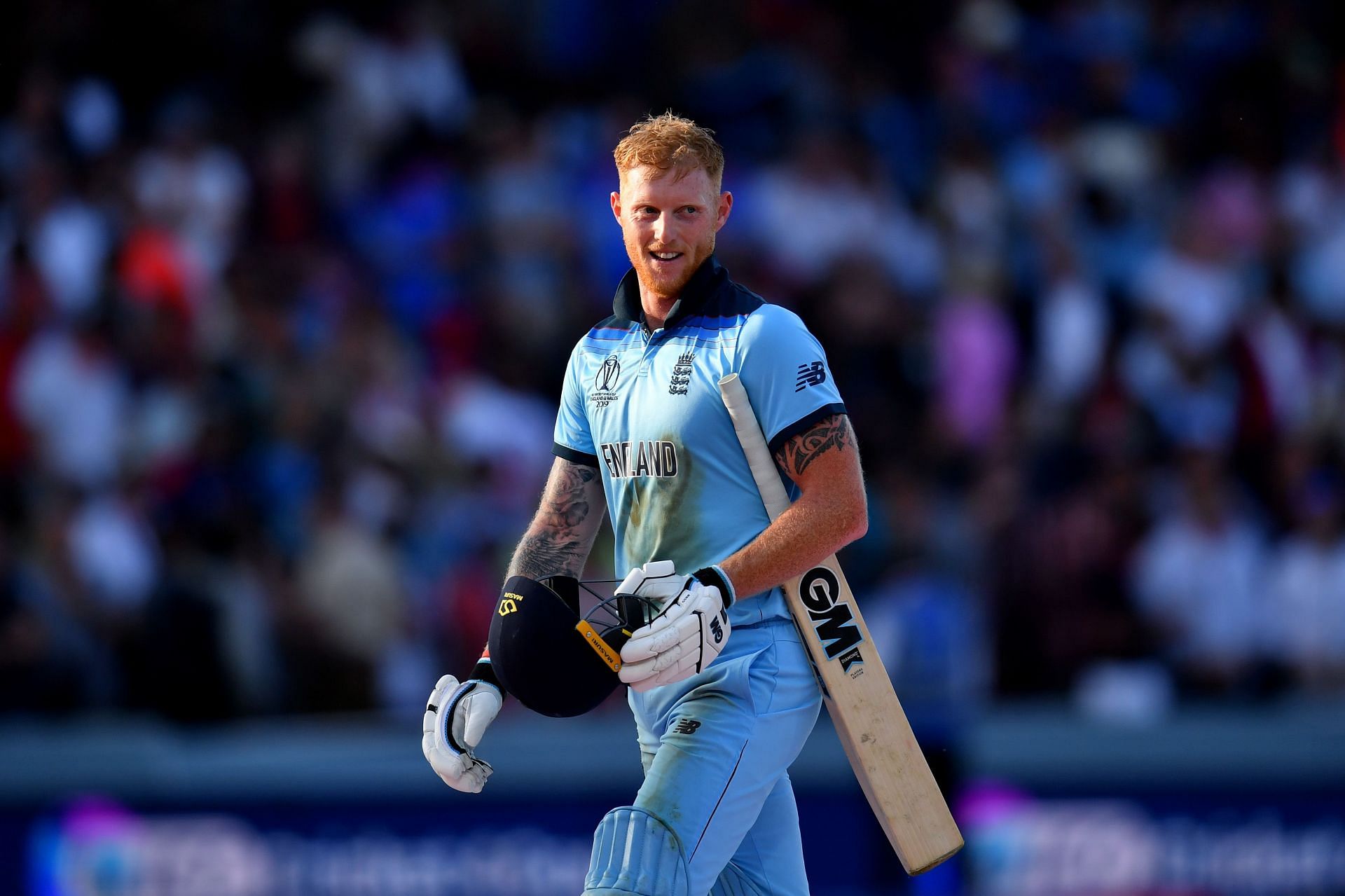 Ben Stokes' unbeaten 84 helped England win the 2019 World Cup